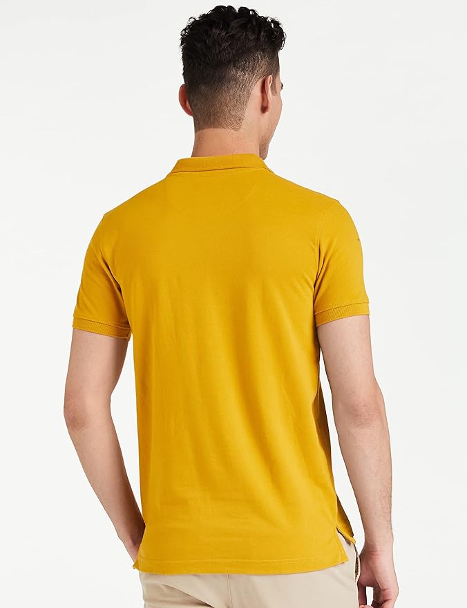 Stylish Black Round Neck Tshirt with Half Sleeves - Image 4