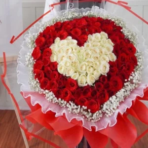 Ribbon Rose Bouquet