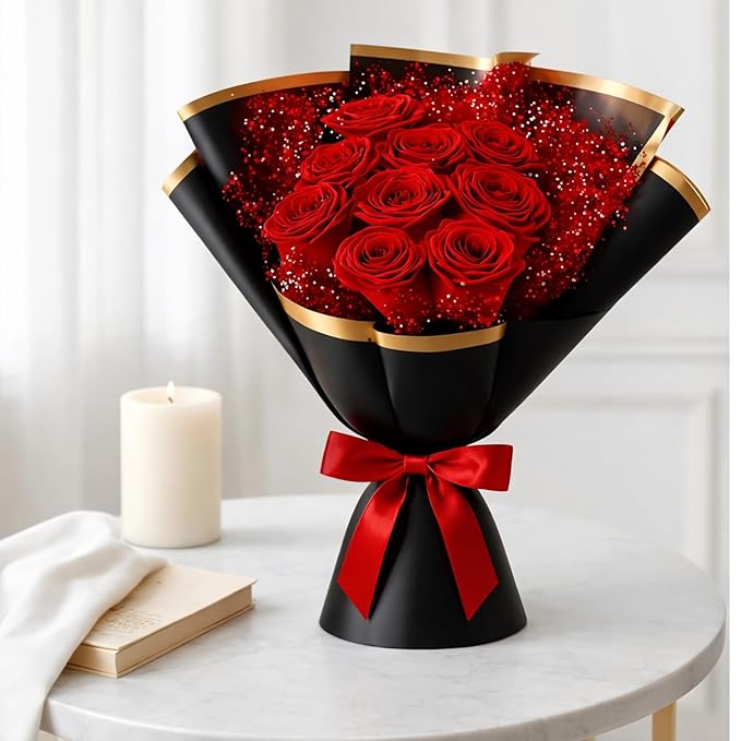 Ribbon Rose Bouquet